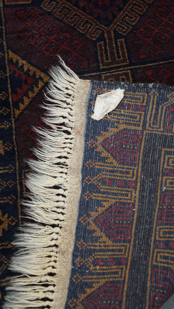 Image 1 of Vloerkleed Met Donkere Tinten 162x86cm