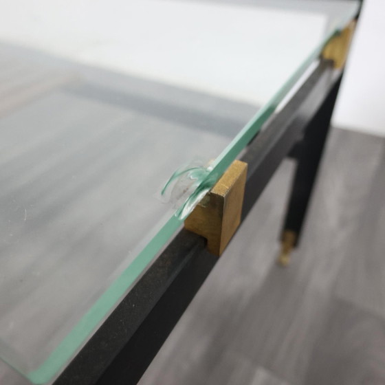 Image 1 of Sant'Ambrogio & De Berti houten salontafel uit de jaren 60, modern design