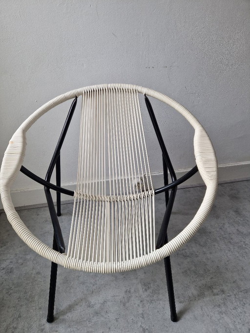 2x Spaghetti lounge stoel 