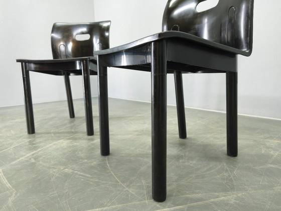 Image 1 of Set aus 4 Kartell Stühlen Modell 4870 von Anna Castelli Ferrieri