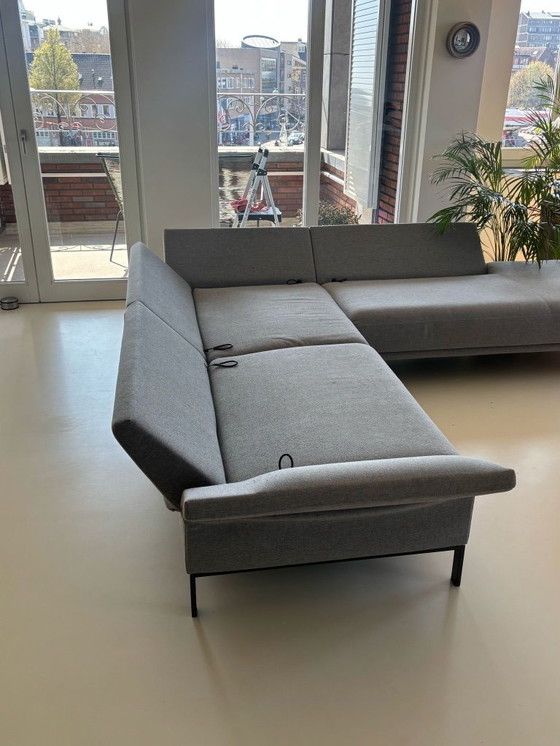 Image 1 of Cara Corner Sofa Slate Gray