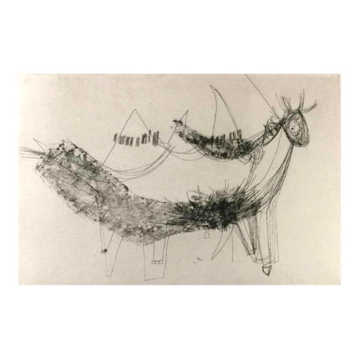Anne Body, Anoniem van de 20e eeuw, Gravure, 1965