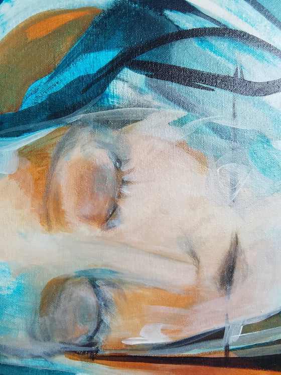 Image 1 of Acrylic painting #cumuli