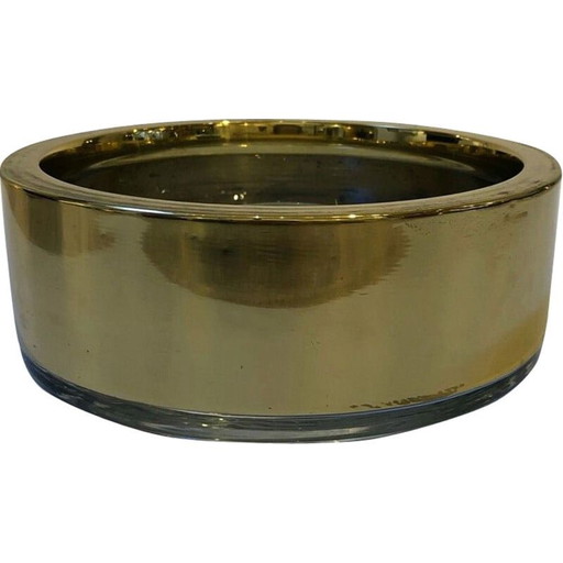Vase et cendrier vintage par Carlo Nason pour Mazzega 1976s