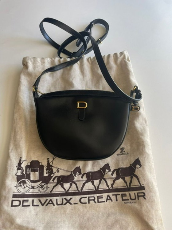 DELVAUX HANDTAS CROSSBODY/ SCHOUDERTAS – Schoudertassen, Kalfsleer (photo 3 of 5)