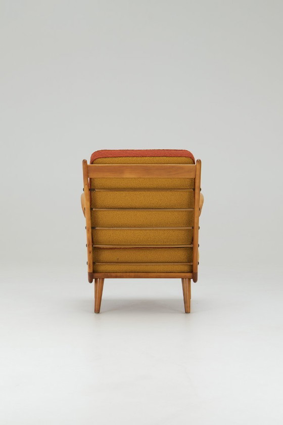 Image 1 of A pair of 1950s armchairs - B. Spuijs for 'De Ster' Gelderland
