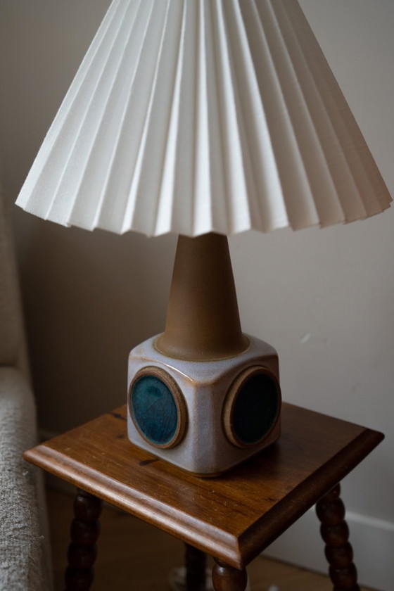 Image 1 of Danish ceramic table lamp