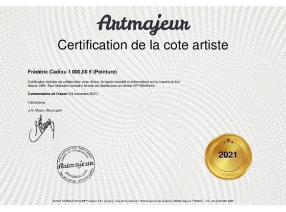 Image 1 of Inchiostro di china su carta naturale 250g.  Soggetto : Cap Coz.  Formato 40x30cm.