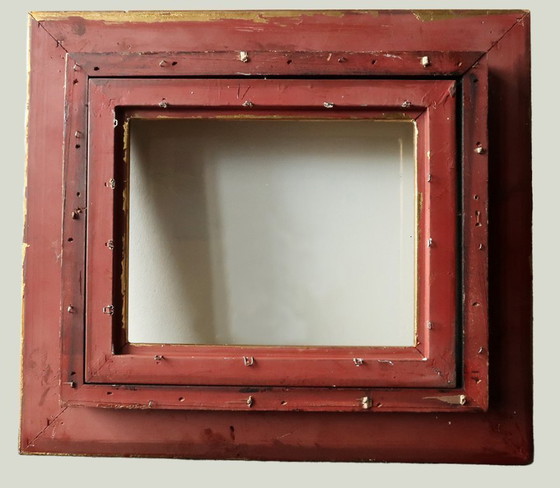 Image 1 of Baroque wooden frame incl. glass