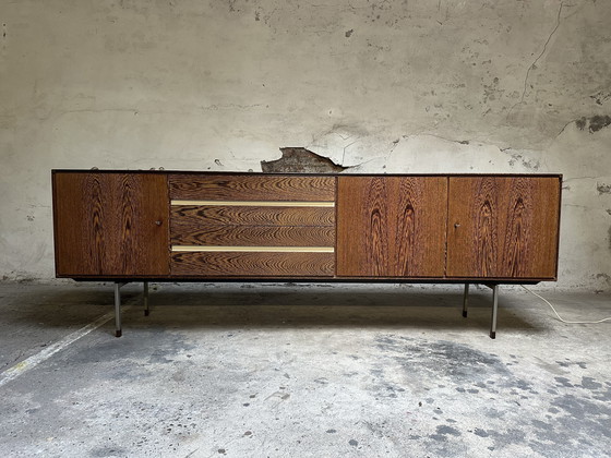 Image 1 of Vintage Wengé Dressoir Fristho Jaren 60