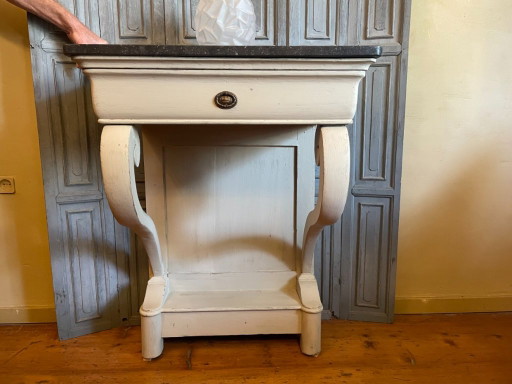 Side Tanble Wandtafel Wand Console Louis Philippe Trumeau