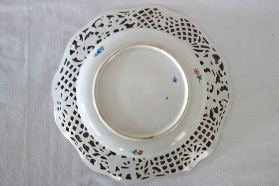 Image 1 of Rares Assiettes Décoratives Murales Porcelaine Herend, Hongrie Vers 1870