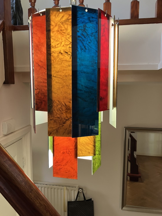 Image 1 of Unieke hal- of gang- Hanglamp Chime II van Queens Gallery