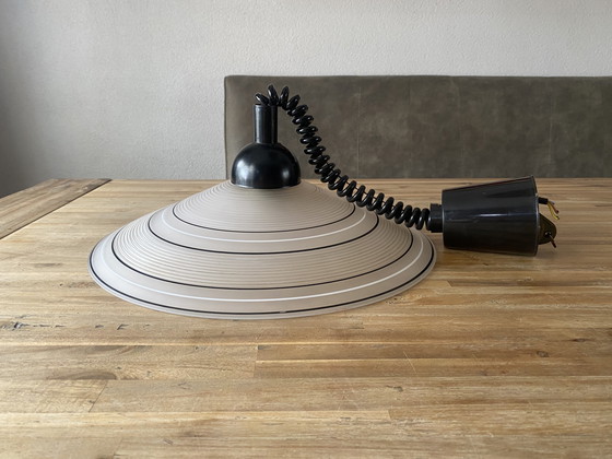 Image 1 of Lampada a sospensione vintage italiana - Elettrolampart - Brevettato anni '70-'80