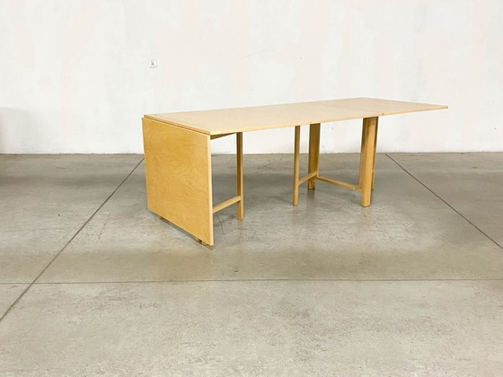 Image 1 of Table de salle à manger pliante Maria Flap par Bruno Mathsson pour Firma Karl Mathsson