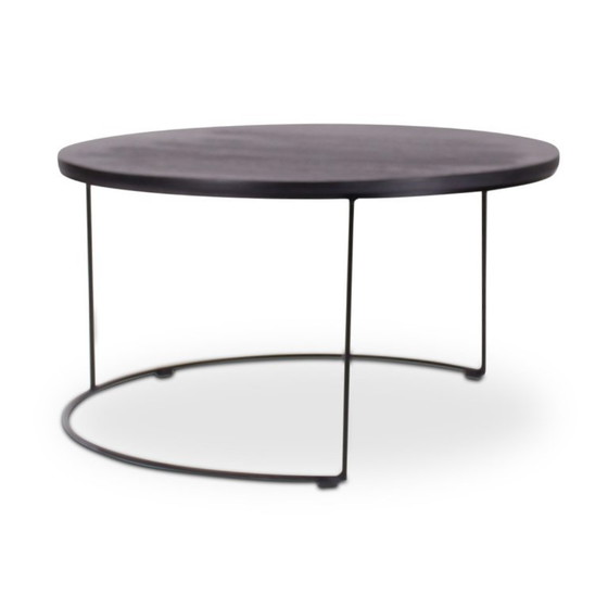 Table d'appoint ronde en chêne noir d60 – Castle Line, Tables d'appoint, Wood (photo 4 of 5)