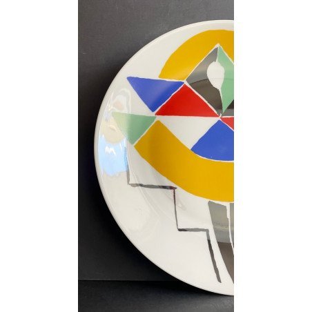 "CARNAVAL" BORD, ONTWERP VAN SONIA DELAUNAY, ARTCURIAL EDITIE