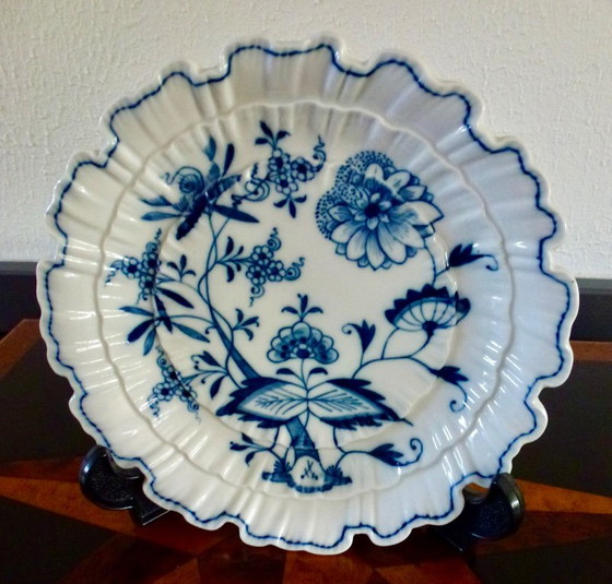 22-Delig Meissen Blauw Uienpatroon Servies - Koffie/Thee Set. – Porcelain (photo 8 of 18)