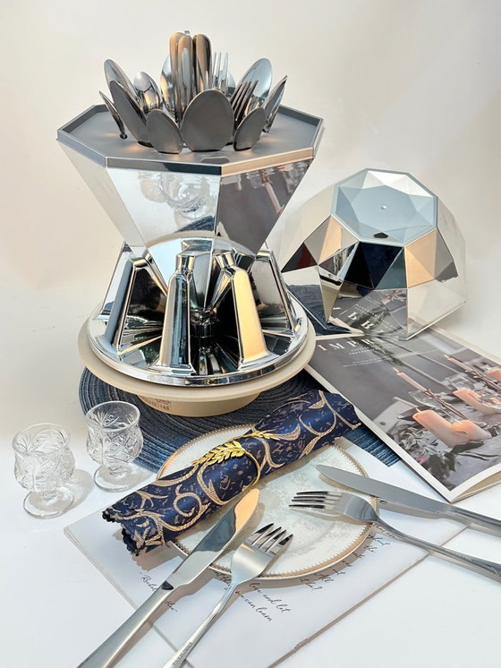 Image 1 of Drehbarer Diamant-Besteckhalter