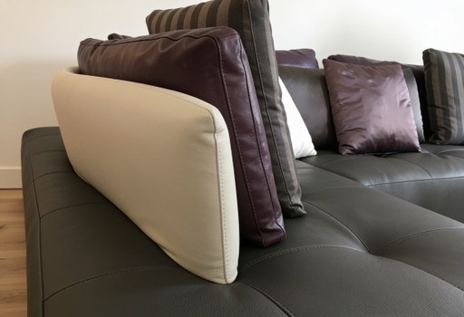 Conversation corner sofa, Erba Italia
