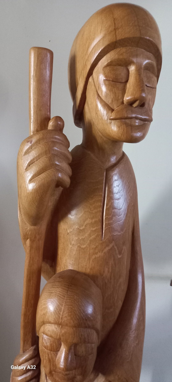 Sint Jozef - Maurice Pelgrims-Jelle – Arte, Wood (photo 4 of 13)