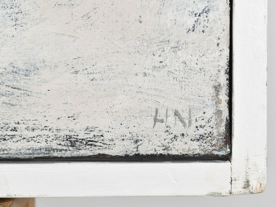 Image 1 of Helen Nieuwendijk (1946) - Anderzijds - 2000 - Acrylic on canvas - 73 x 73 cm