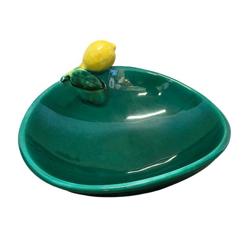 Vintage Zitronen-Servierschale aus Keramik – schalen, Ceramic