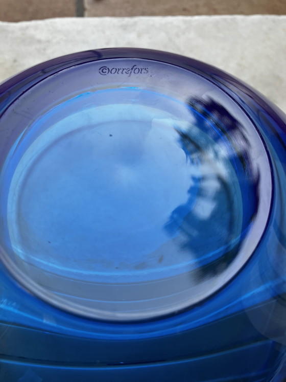 Neptunus Schale Orrefors von Lars Hellsten – Schalen, Glas (photo 4 of 5)