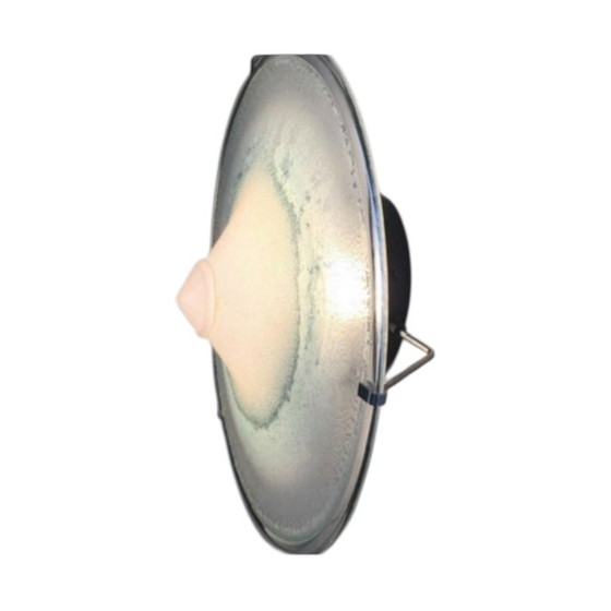 Image 1 of Lampada da parete vintage soffiata a mano, anni '80