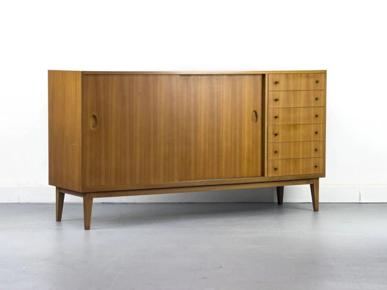 Credenza Mid-Century in Noce di Georg Satink per WK Möbel, anni '50 – Credenze, Ottone, Design (photo 17 of 21)