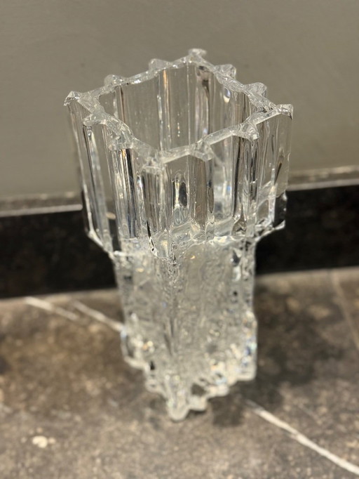 Vase glaçons en cristal Nachtmann Bavaria vintage