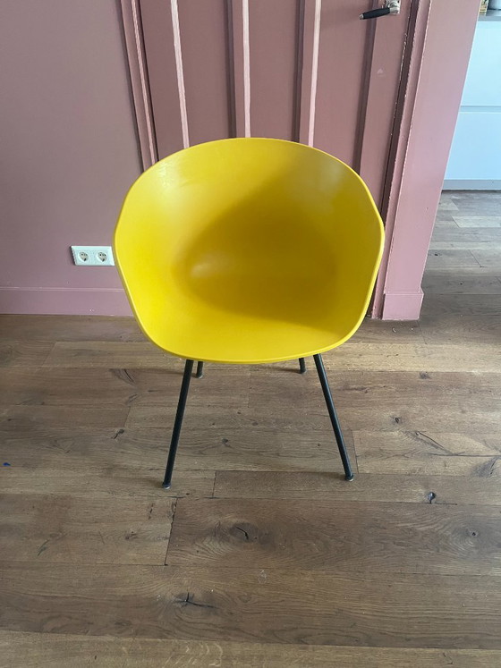 2x Hay About a Chair AAC26 Geel – Eetkamerstoelen, Plastic, Metal (photo 6 of 6)