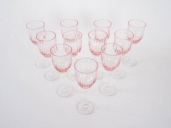 Image 1 of Set di bicchieri da vino, design francese, anni '70, prodotto in Francia