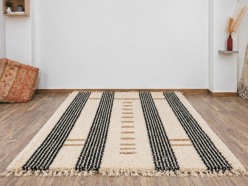 Alfombra marroquí de lana – Diseño único y hecha a mano 200cmx300cm