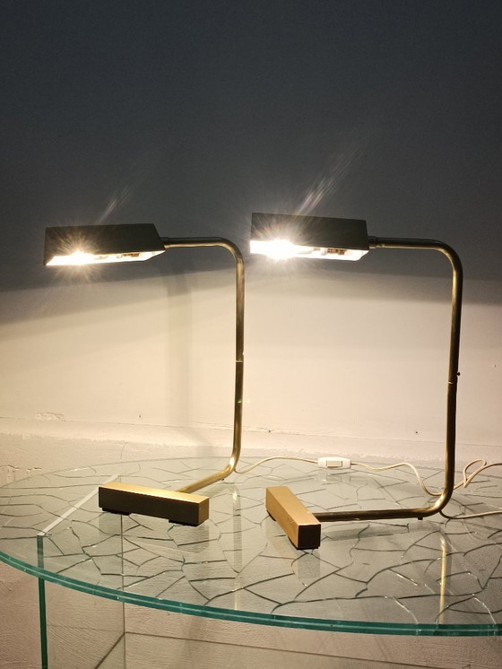 Image 1 of Paire de lampes contrepoids par Cedric Hartman 1960s