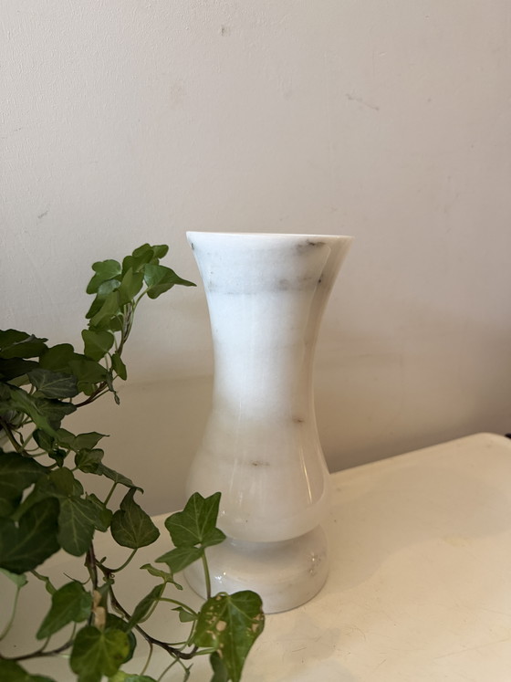 Onyx vase, marbled, heavy model – Stone (photo 3 of 5)