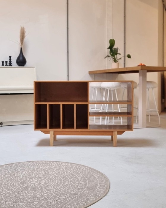 Image 1 of Mid-century record cabinet