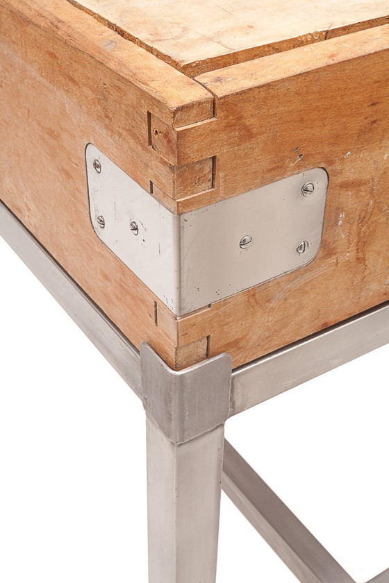 Image 1 of Old butcher's block
