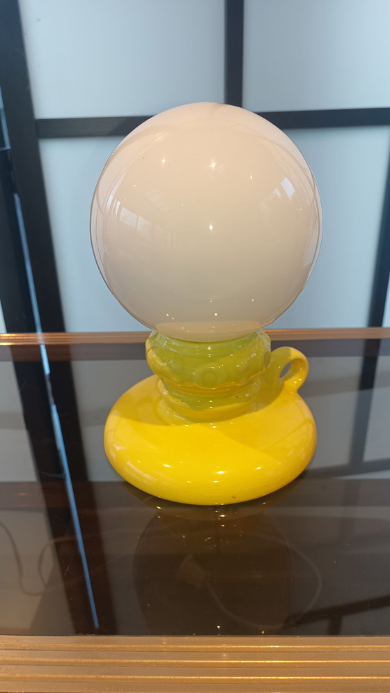 Image 1 of 2 lampes de table, lampes de chevet, Allemagne, style vintage années 1960, époque spatiale