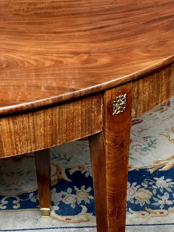 Empire style table. Rosewood veneer, bronze. – Dining tables (photo 4 of 8)