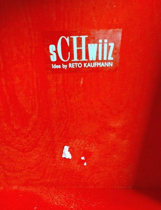 Image 1 of Zwitserse kruisstoel van Reto Kaufmann