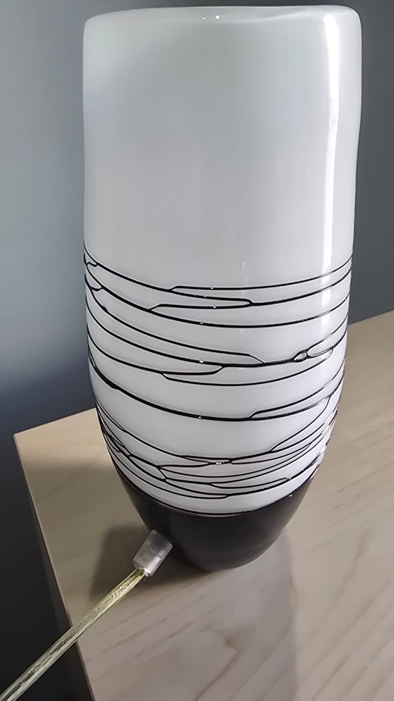 Image 1 of Eglo - tafellamp - model 87707 - glas - handgeblazen