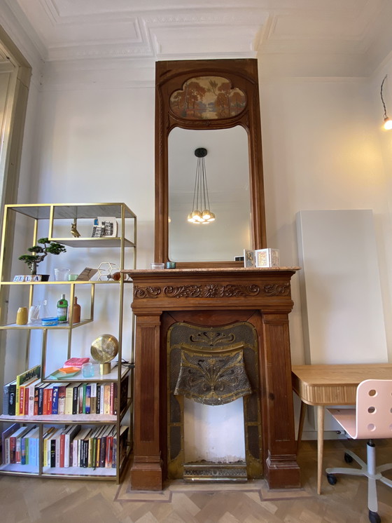 Image 1 of Appendiabiti da parete in oro bianco/marmo rosa oro