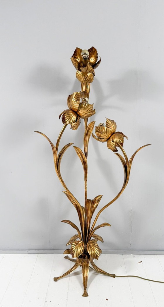Image 1 of Floor lamp by Hans Kögl, Hollywood Regency, 1970s