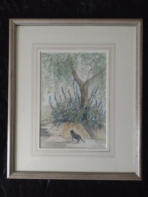 Watercolor by Judith Bathurst 