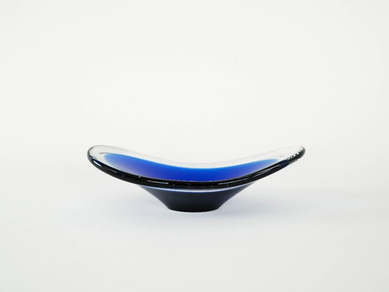 Image 1 of Glazen schaal, Deens design, jaren 70, gemaakt in Denemarken.