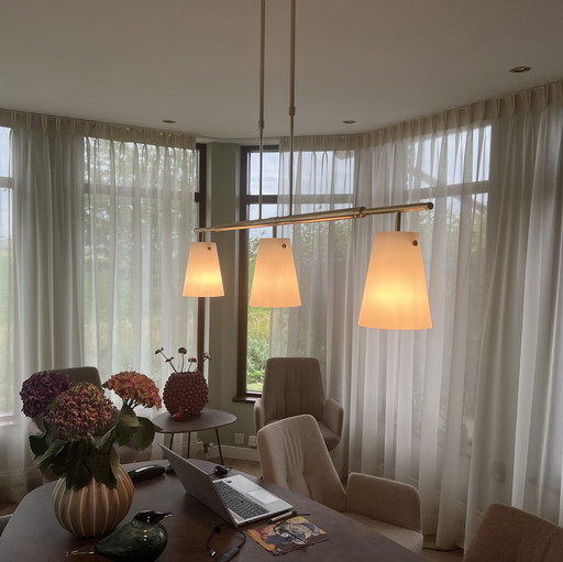 Estiluz pendant lamp with three lighting points