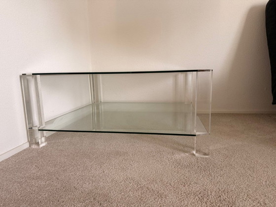 Image 1 of Glass BOR Design Coffee Table The Hague 1x1m