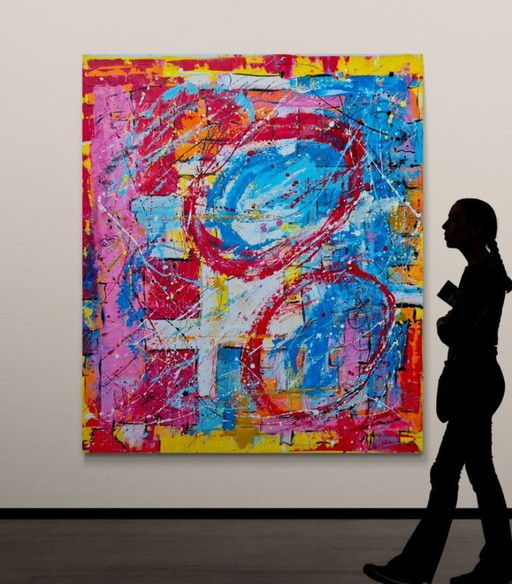 Artist canvas - Jovan SRIJEMAC - Wandering Thoughts XXL