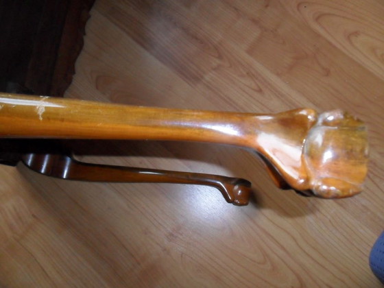 Image 1 of vintage coffee table cherry wood